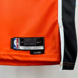 25-26 Clippers GEORGE #13 Orange City Edition Top Quality Hot Pressing NBA Jersey