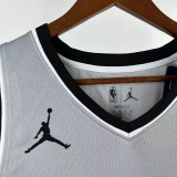 25-26 SA Spurs FOX #4 Grey Top Quality Hot Pressing NBA Jersey
