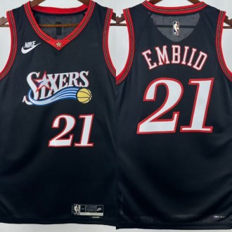 26-27 76ERS BLAZERS Top Quality Hot Pressing NBA Jersey