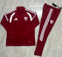 26-27 Sevilla High Quality Half Pull Tracksuit