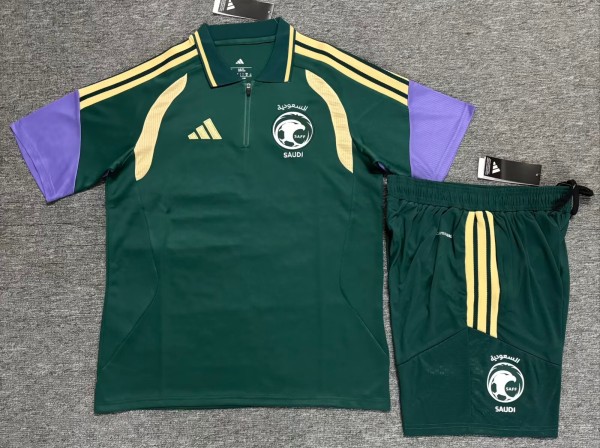26-27 Saudi Arabia High Quality PoLo Training Short Suit