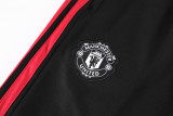 26-27 Man Utd High Quality Kids Half Pull Tracksuit