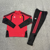 26-27 Man Utd High Quality Half Pull Tracksuit
