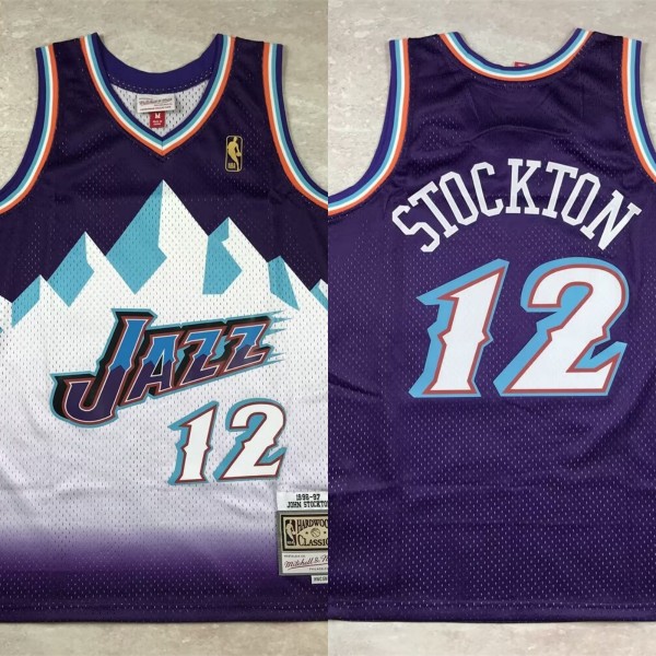 26-27 JAZZ  Top Quality Top Quality Hot Pressing NBA Jersey