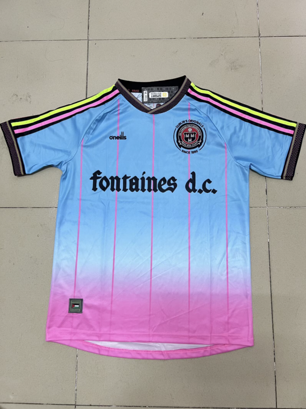25 Bohemian FC Third Kit Fans Soccer Jersey