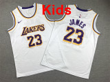 2026  L.A. Lakers Top Quality Hot Pressing Kids NBA Jersey