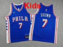 2026  76ERS Top Quality Hot Pressing Kids NBA Jersey