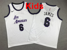 2026  L.A. Lakers Top Quality Hot Pressing Kids NBA Jersey