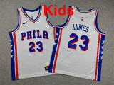 2026  76ERS Top Quality Hot Pressing Kids NBA Jersey