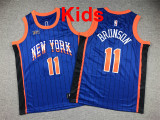 2026  Knicks Top Quality Hot Pressing Kids NBA Jersey