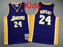 2026  L.A. Lakers Top Quality Hot Pressing Kids NBA Jersey