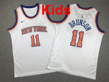 2026  Knicks Top Quality Hot Pressing Kids NBA Jersey
