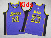 2026  L.A. Lakers Top Quality Hot Pressing Kids NBA Jersey