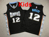 2026 Grizzlies Top Quality Hot Pressing Kids NBA Jersey