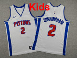 2026  Pistons Top Quality Hot Pressing Kids NBA Jersey