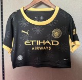 26-27 Man City Away Women Cheerleading Short-sleeved (女)