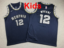 2026 Grizzlies Top Quality Hot Pressing Kids NBA Jersey