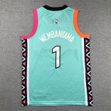 2026  Sa Spurs Top Quality Hot Pressing Kids NBA Jersey