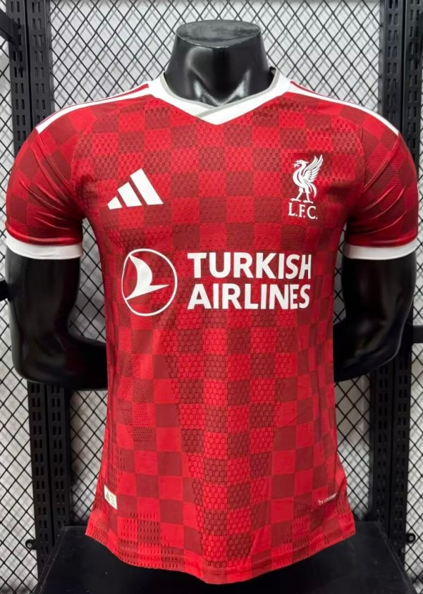 27-28 LIV Home Player Version Soccer Jersey