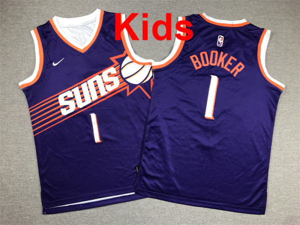 2026 SUNS Top Quality Hot Pressing Kids NBA Jersey
