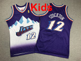 2026  Jazz Top Quality Hot Pressing Kids NBA Jersey