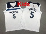 2026  Timberwolves Top Quality Hot Pressing Kids NBA Jersey