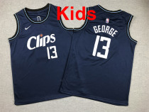 2026 Clippers Top Quality Hot Pressing Kids NBA Jersey