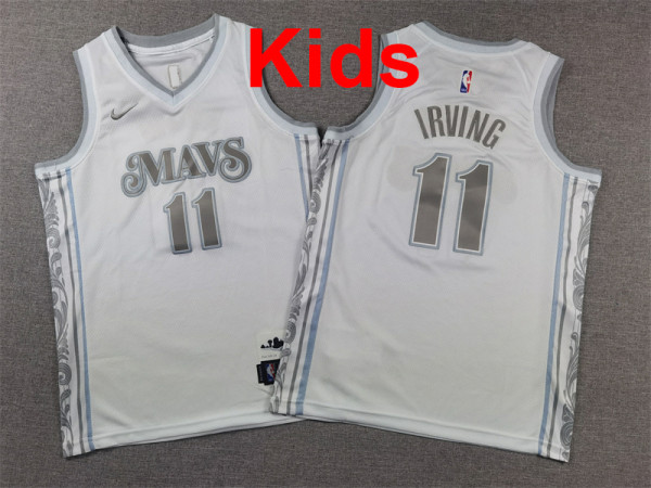 2026  Dallas Top Quality Hot Pressing Kids NBA Jersey