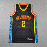 2026  OKC Top Quality Hot Pressing Kids NBA Jersey