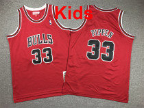 2026  Bulls Top Quality Hot Pressing Kids NBA Jersey