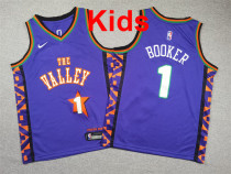 2026 SUNS Top Quality Hot Pressing Kids NBA Jersey
