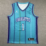 26-27 HORNETS Top Quality Hot Pressing NBA Jersey