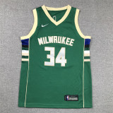 2026  Bucks Top Quality Hot Pressing Kids NBA Jersey