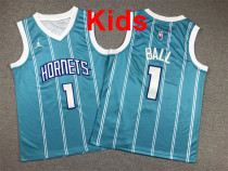 26-27 HORNETS Top Quality Hot Pressing Kids NBA Jersey
