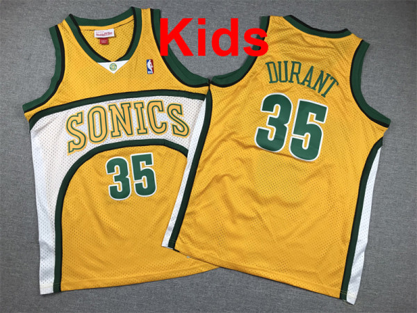 2026  OKC Top Quality Hot Pressing Kids NBA Jersey