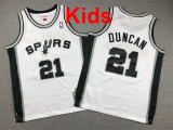 2026  Sa Spurs Top Quality Hot Pressing Kids NBA Jersey