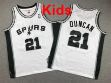 2026  Sa Spurs Top Quality Hot Pressing Kids NBA Jersey