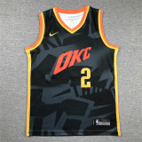 2026  OKC Top Quality Hot Pressing Kids NBA Jersey