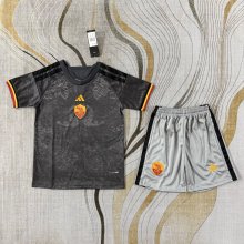 26-27 Roma Third Kids Soccer Jersey