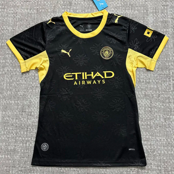 26-27 Man City Away Women Soccer Jersey (女)