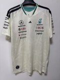 2026 F1 Benz New Pattern Short Sleeve Racing Suit