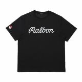 2026 Malbon Golf Script Logo Casual T-Shirt