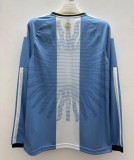 26-27 Argentina Messi Farewell Match Long Sleeve Fans Soccer Jersey(长袖)