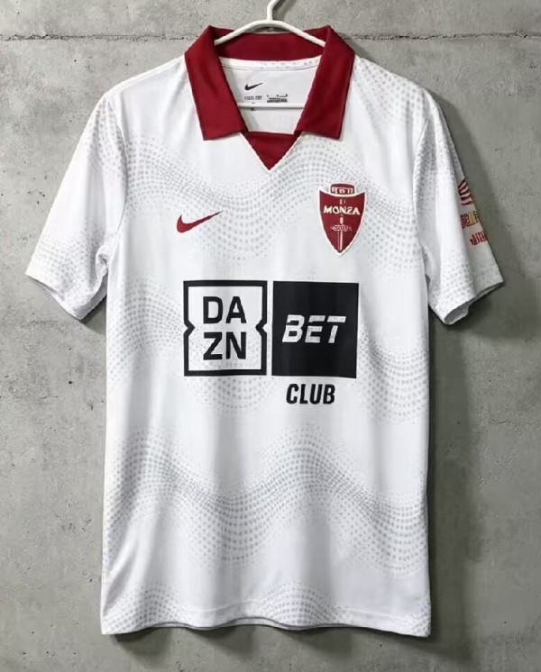 26-27 AC Monza Away Fans Soccer Jersey