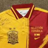 26-27 Spain Red Yellow Special Edition Polo Short Sleeve