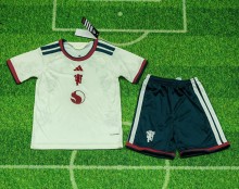 26-27 Man Utd Third Kids Soccer Jersey