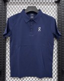 2026 ON Deep Blue High Quality Polo Short Sleeve