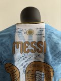 26-27 Argentina Messi Farewell Match Signature Version Player Version Soccer Jersey