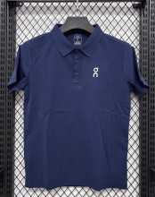 2026 ON Dark blue High Quality Polo Short Sleeve