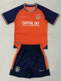 25-26 Luton Town Home Kids Soccer Jersey